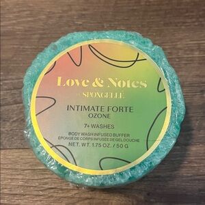 NWT Love & Notes Intimate Forte Ozone Body Wash Buffer Green Christmas Gift